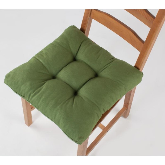 

Подушка на стул Leaf green, размер 40х40 см