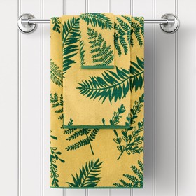 

Полотенце махровое Ferns, размер 30х50 см