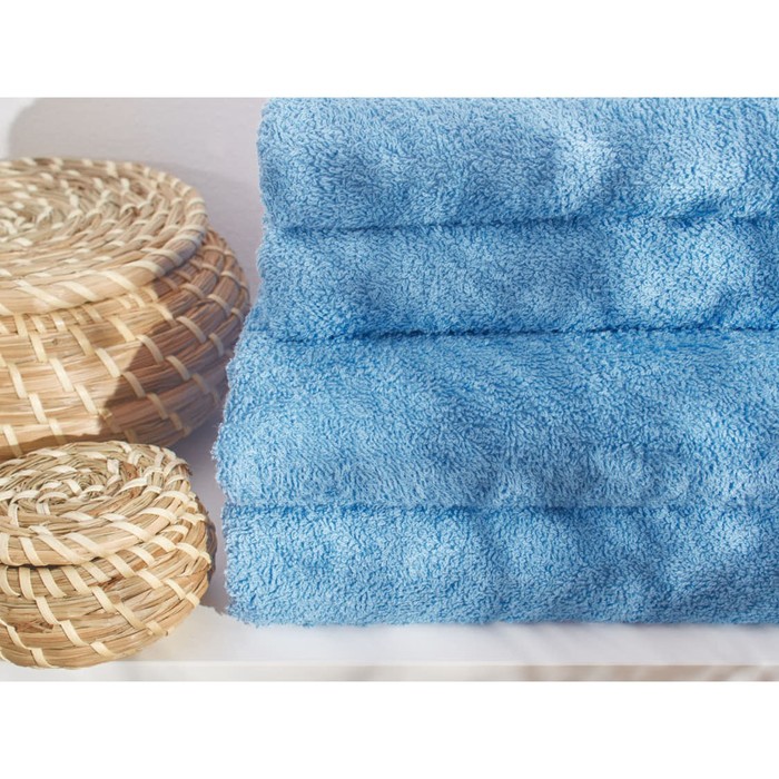 

Полотенце махровое Florentine blue, размер 50х90 см