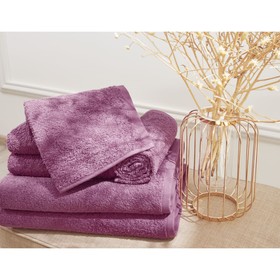 

Полотенце махровое Lilac, размер 70х140 см
