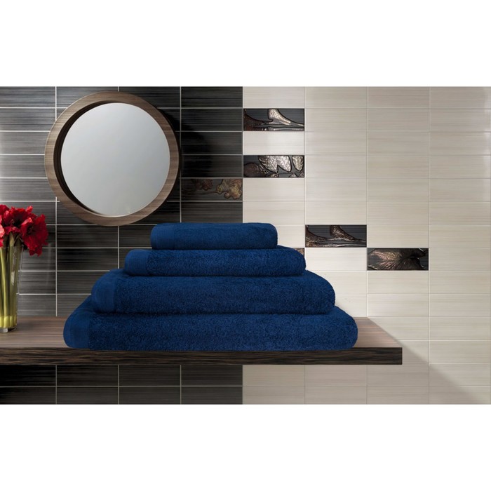 

Полотенце махровое Navy blue, размер 50х100 см