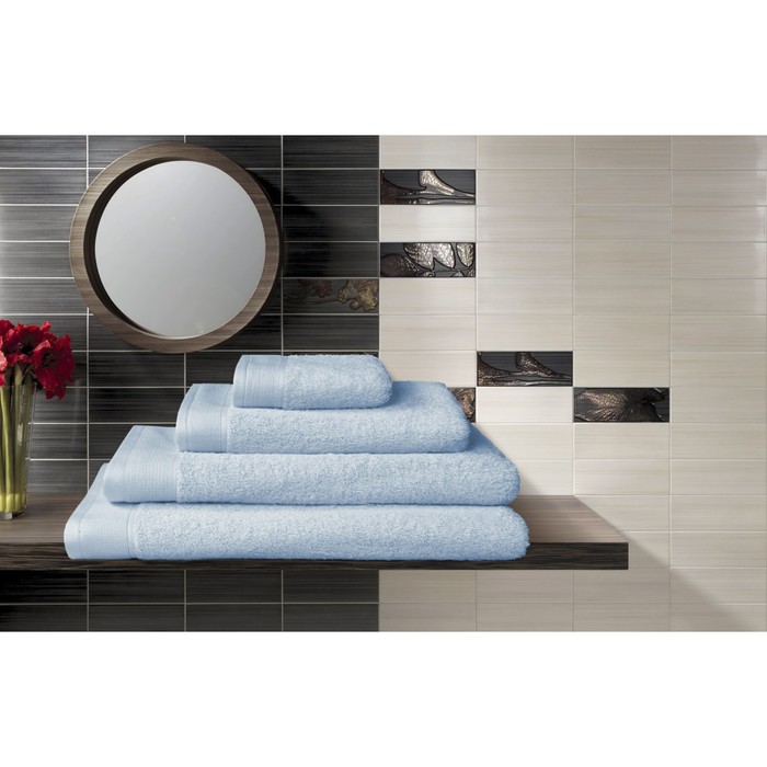 

Полотенце махровое Sky blue, размер 70х140 см