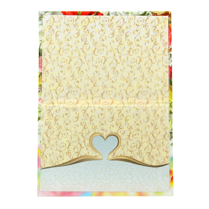 Папка для свидетельства о рождении "Игрушки с сердечком", зверята, А5, ламинированная