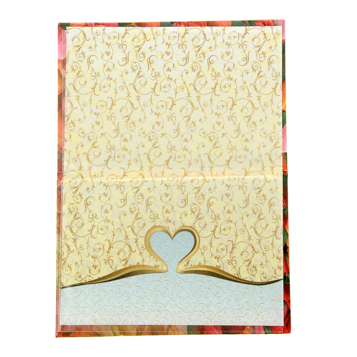 Папка для свидетельства о рождении "Тюльпаны", А5, ламинированная