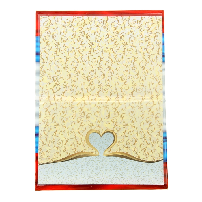 Папка для свидетельства о рождении "Флаг", триколор, герб, А5, ламинированная