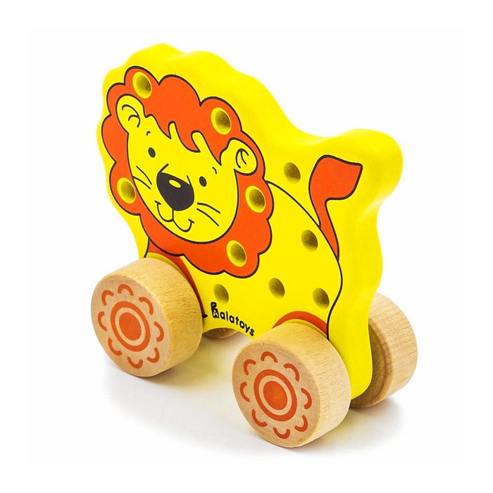 Каталка-шнуровка "Львёнок"