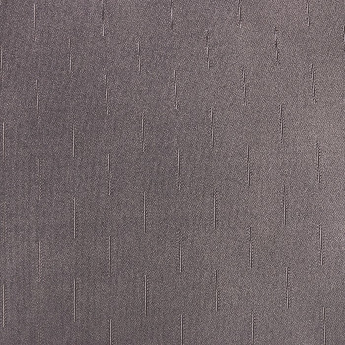 Штора портьерная Этель «Штрихи» цвет серый, на шторной ленте, 270х300 см