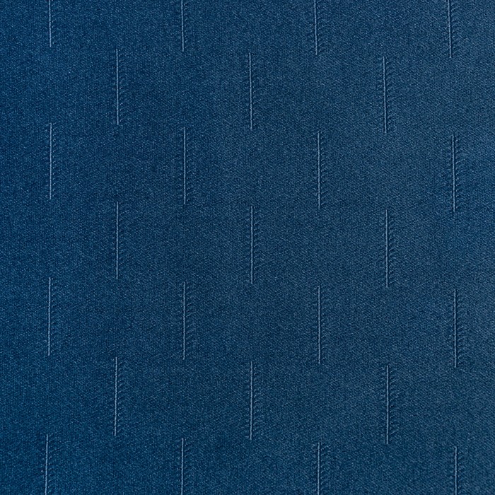 Штора портьерная Этель "Штрихи"цв.синий,на шторн.ленте 270*300 см,100% п/э