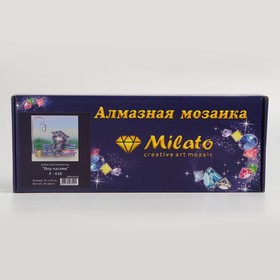 

Алмазная мозаика «Под часами» 35 × 35 см, 36 цветов + наклейка