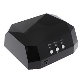

Лампа для гель-лака Irisk DIAMOND PRO, UV, 12 Вт, таймер 60/120 сек, чёрная