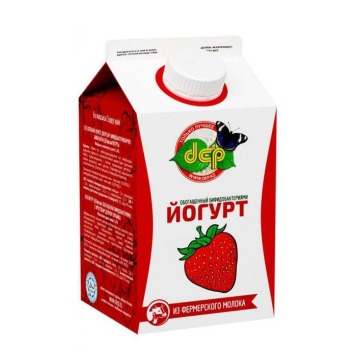 

Йогурт ДЕП питьевой клубника 0,5л т/п