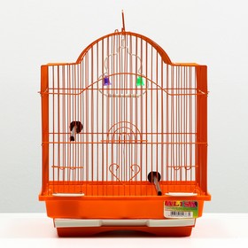 

Клетка для птиц "Алиса" 35 х 28 х 42 см, микс цветов