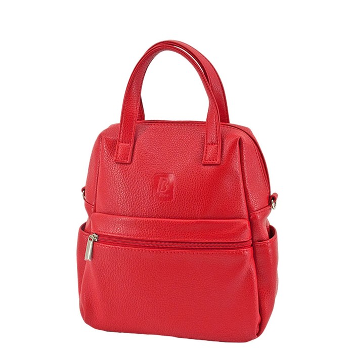 фото В2746 рюкзак, отдел на молнии, цвет красный 27х18х10см bagsland