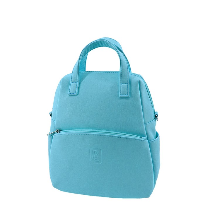 фото В2744 рюкзак, отдел на молнии, цвет голубой 27х18х10см bagsland