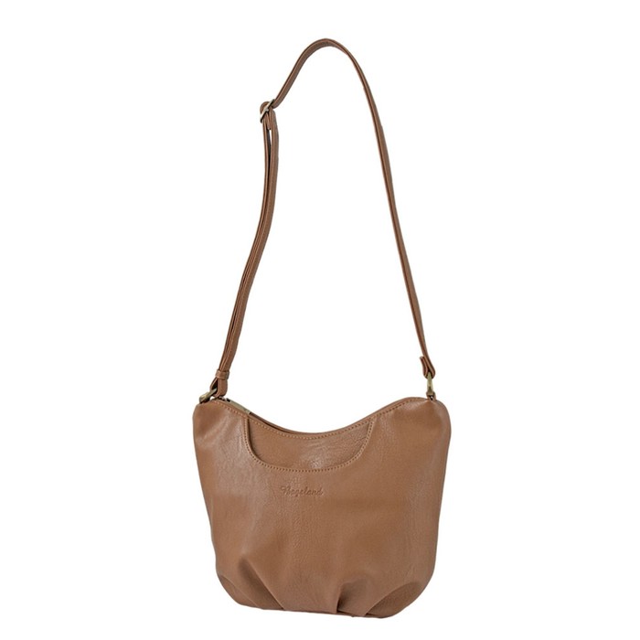 фото В2350 сумка мешок, отдел на молнии, цвет светло-коричневый 25х25х13см bagsland