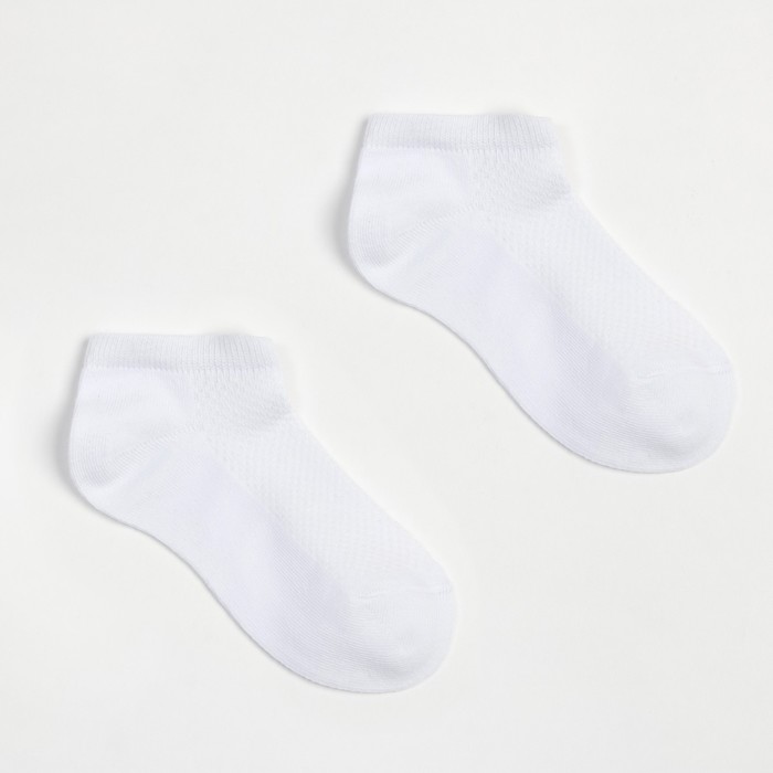 Носки детские, цвет белый, размер 16 (25-27)