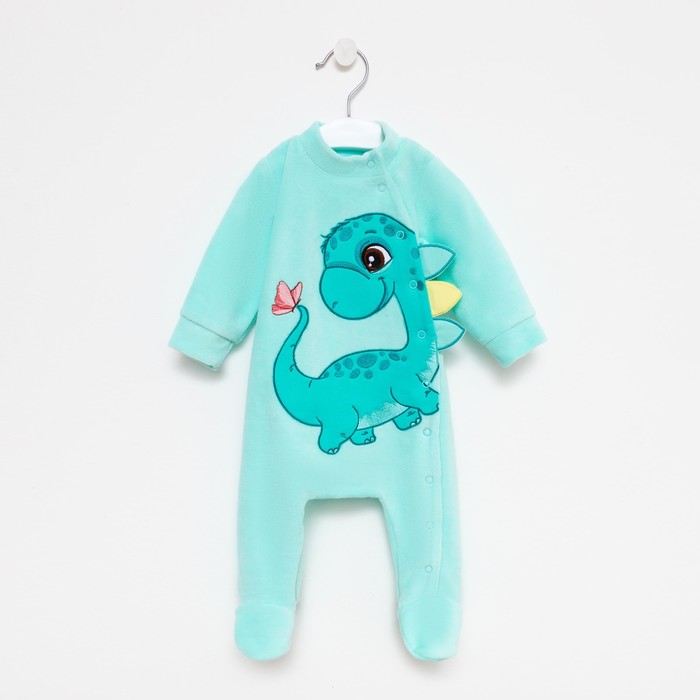 фото Комбинезон для девочки а.041-48-1., цвет мятный, рост 74 luneva