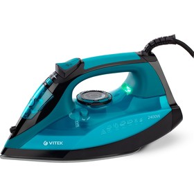 

Утюг Vitek VT-8317, 2400 Вт, керамическая подошва, 280 мл, голубой