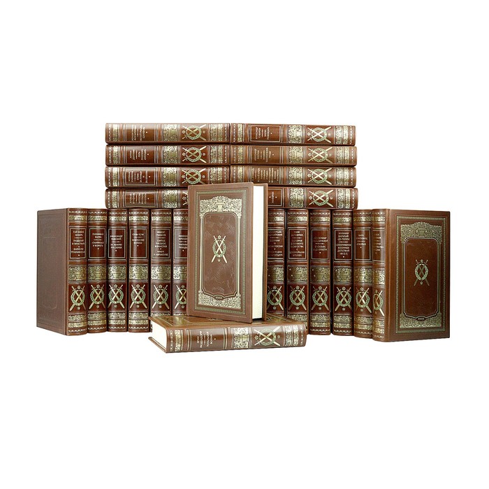 Коллекция «Великие полководцы». Комплект из 25 томов. Коллекционные иллюстрированные издания премиум
