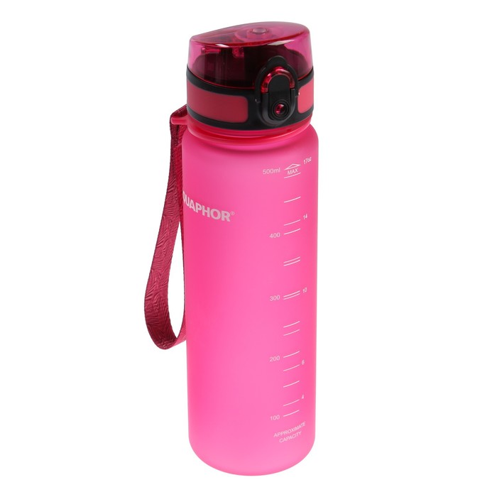 фото Фильтр-бутылка "аквафор", очистка от хлора, примесей, сменная насадка, розовый