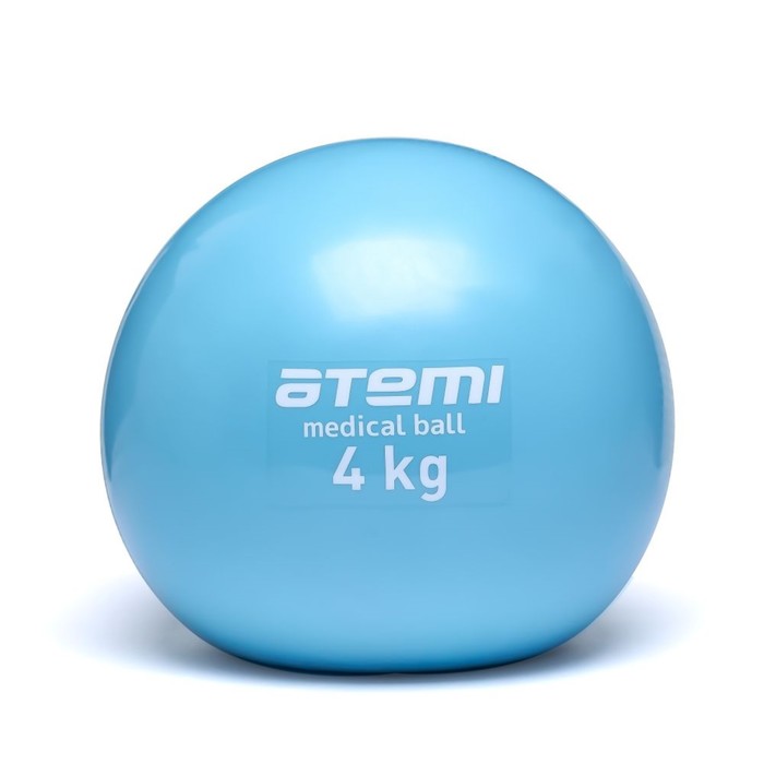 Медбол Atemi ATB04, 4 кг медбол 4 кг синий stecter