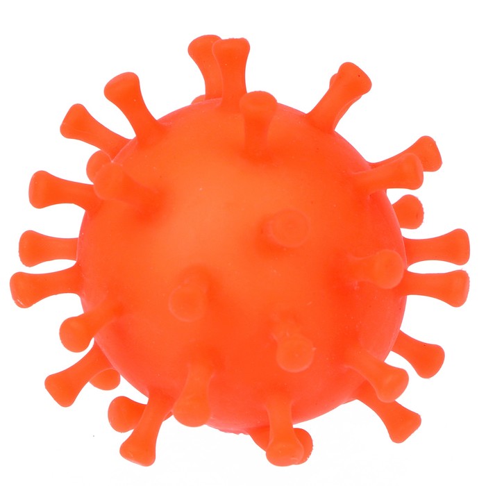 Мялка «Вирус», цвета МИКС мялка рыбка цвета микс