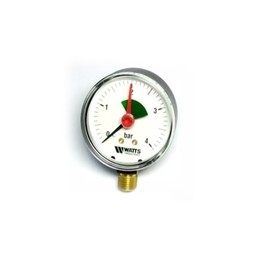 

Манометр Watts 10007375, радиальный, 4 бар, диаметр 50 мм, 1/4"