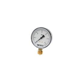 

Манометр Watts 10007725, радиальный, 16 бар, диаметр 63 мм, 1/4"