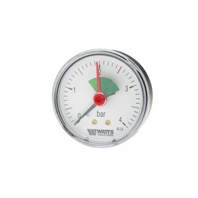 

Манометр Watts 10008091, аксиальный, 4 бар, диаметр 63 мм, 3/8"