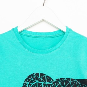 

Комплект для мальчика А.01-65-2., цвет мятный, рост 110