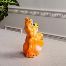 

Копилка "Кот Обжорка", жёлтая, керамика, 20 см, микс