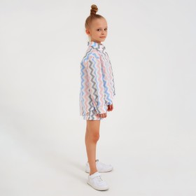 

Шорты для девочки MINAKU: Cotton Collection цвет белый, рост 122