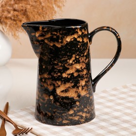 

Кувшин "Пенка", чёрный, керамика, 1.2 л