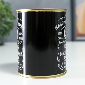 

Сувенирный набор в банке "Набор мужика"