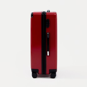 

Чемодан средний 24", кодовый замок, цвет красный