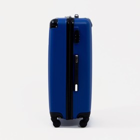 

Чемодан средний 24", кодовый замок, цвет синий