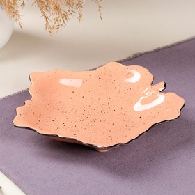 

Блюдо для подачи "Лист", мокко, керамика, 21*19 см