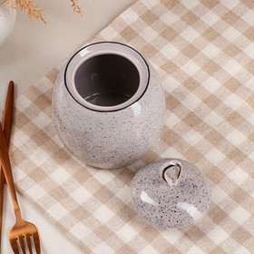 

Сахарница "Петелька", прованс, серая, 0.5 л