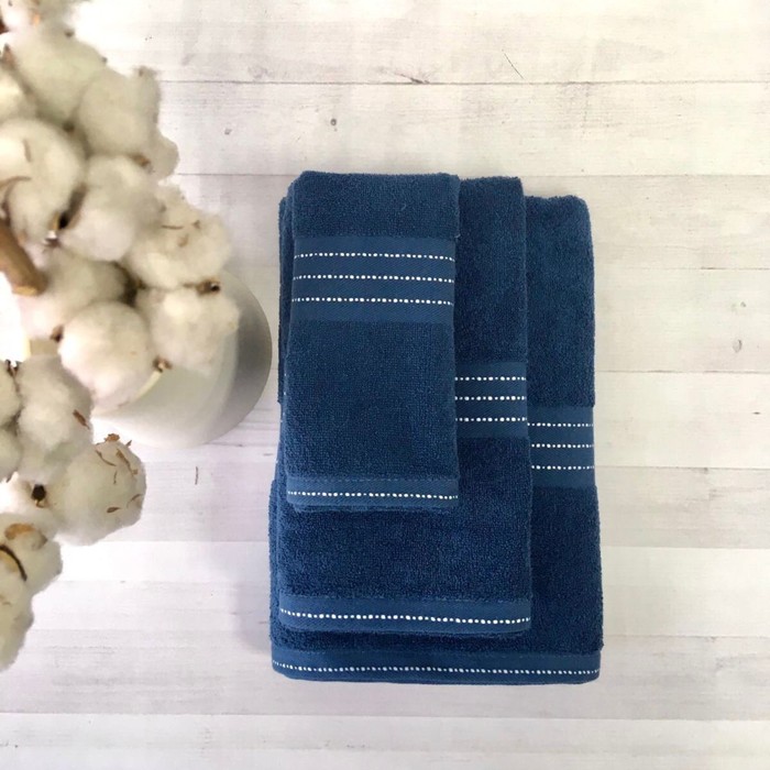 фото Полотенце махровое лондон 70х140 см, металлик, 430г/м, хл100% текстиль центр