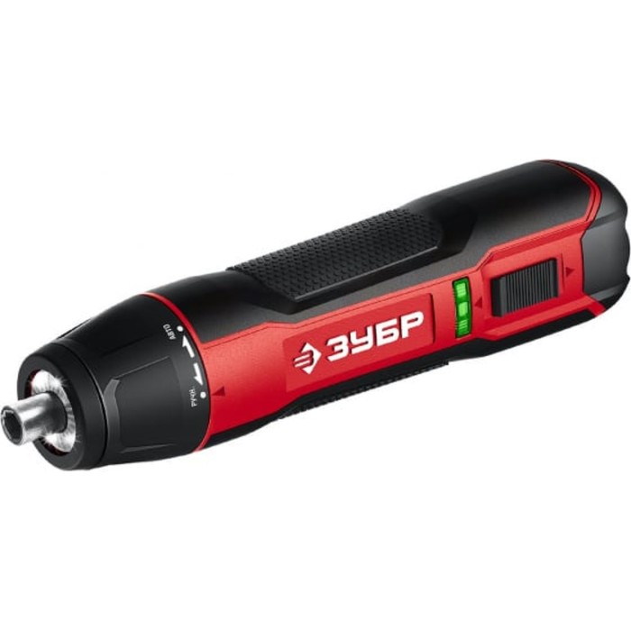 Отвертка аккумуляторная ЗУБР ЗО-4 36 В Li-lon 15 Ач 260 обмин шестигранный хвостовик 1890₽