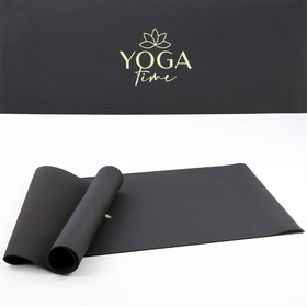 Коврик для йоги 'Yoga time', 173 х 61 х 0,4 см Ош