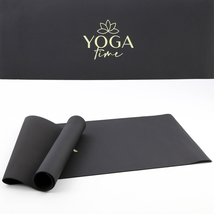 коврик для йоги yoga time 173 х 61 х 0 4 см Коврик для йоги «Yoga time», 173 х 61 х 0,4 см