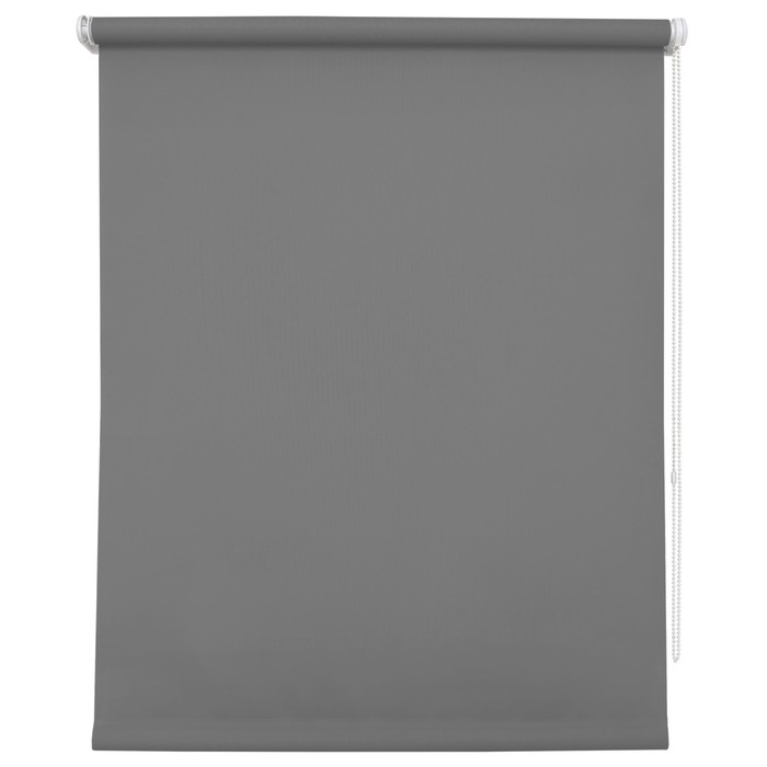 фото Рулонная штора «плайн», 70х175 см, цвет графит уют