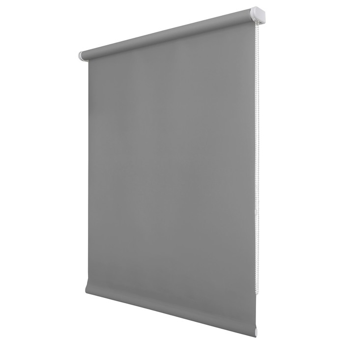Рулонная штора «Плайн», 120х175 см, цвет графит