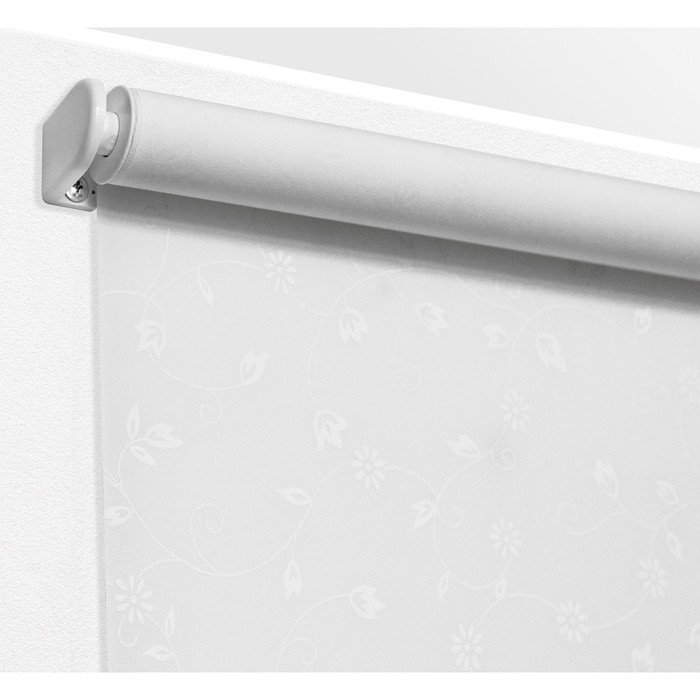 фото Рулонная штора «флорида», 40х175 см, цвет белый уют