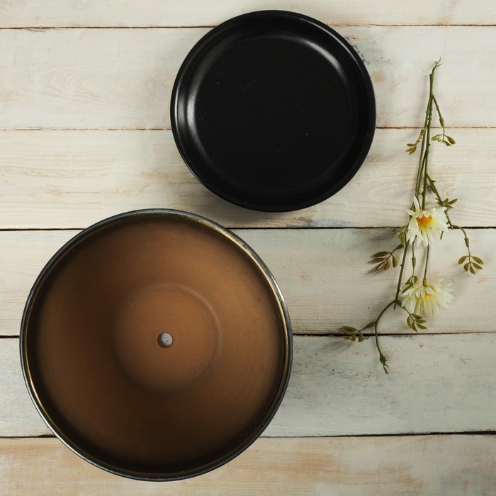 Кашпо "Металлик" 4 л