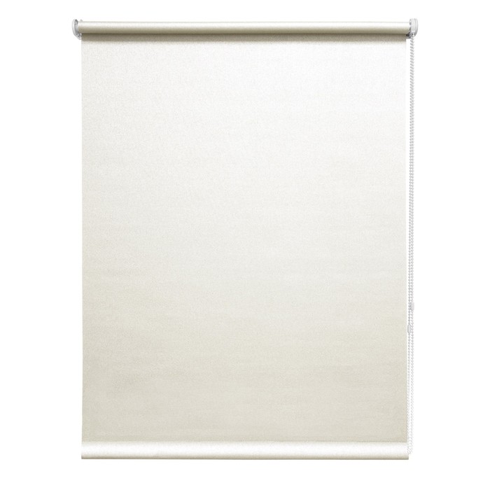 Рулонная штора «Валента», 80х175 см, цвет кремовая