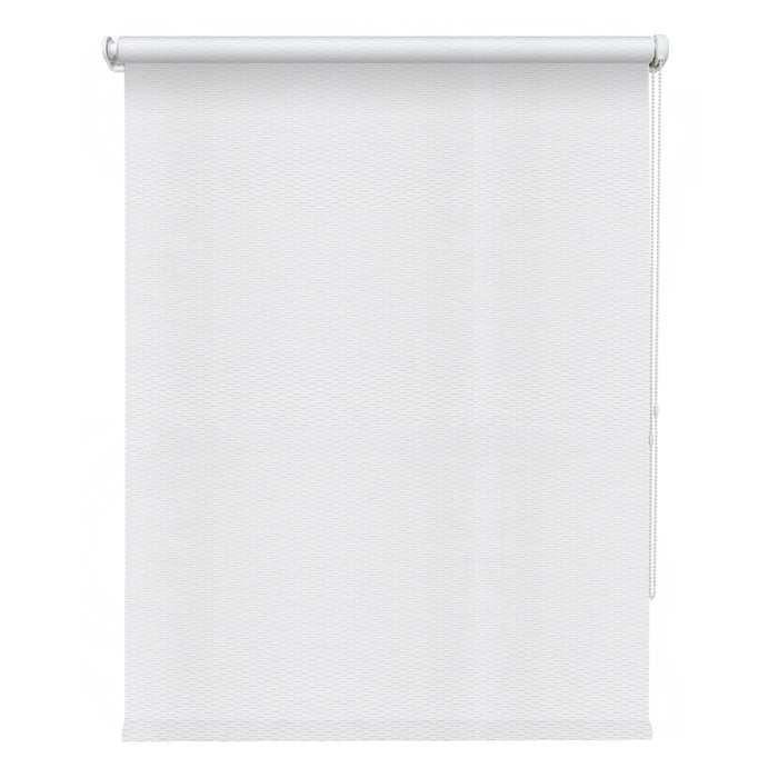 Рулонная штора «Руан», 200х175 см, цвет белый