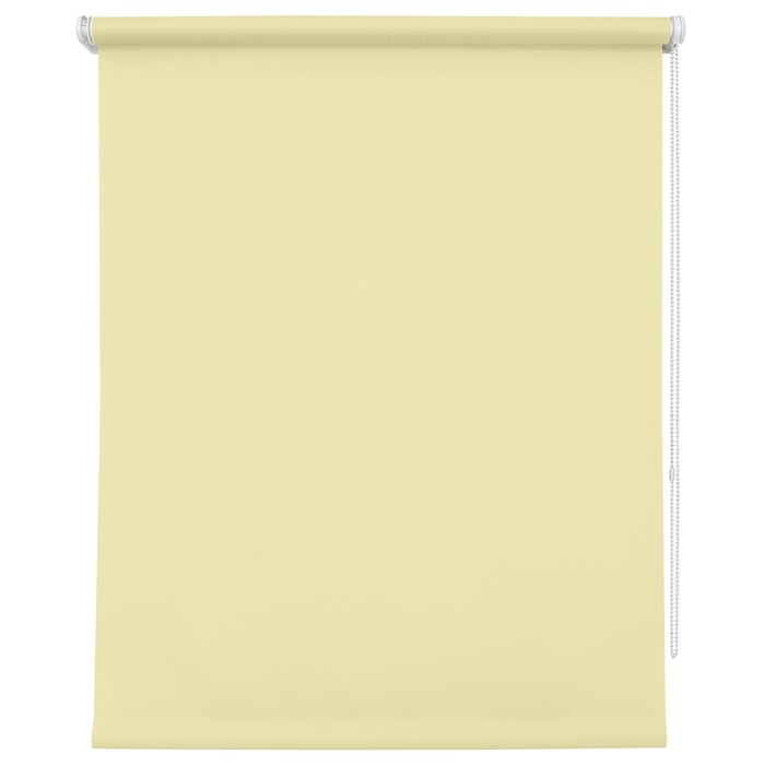 Рулонная штора «Плайн», 57х175 см, цвет кремовый