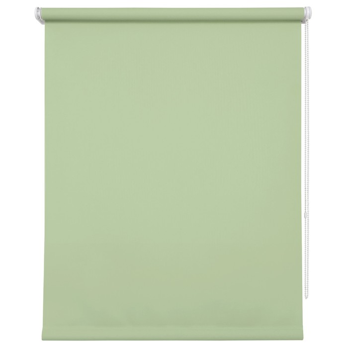 Рулонная штора «Плайн», 67х175 см, цвет фисташковый